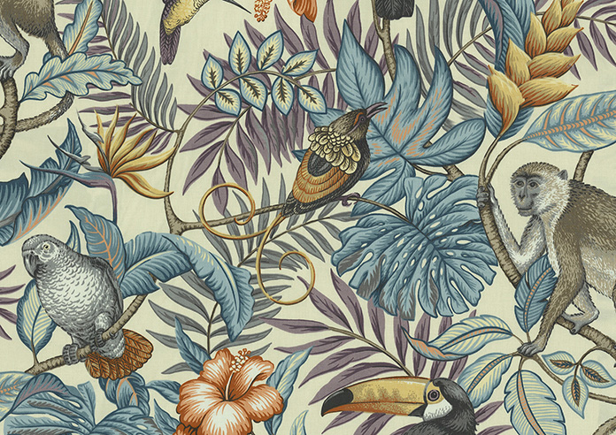 Rain Forest, Henna - Made to Measure Curtains - Image 8